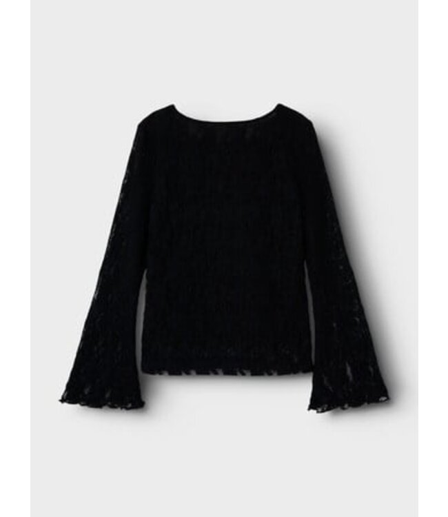 Name it zomer top meisjes - zwart - Nkftepine
