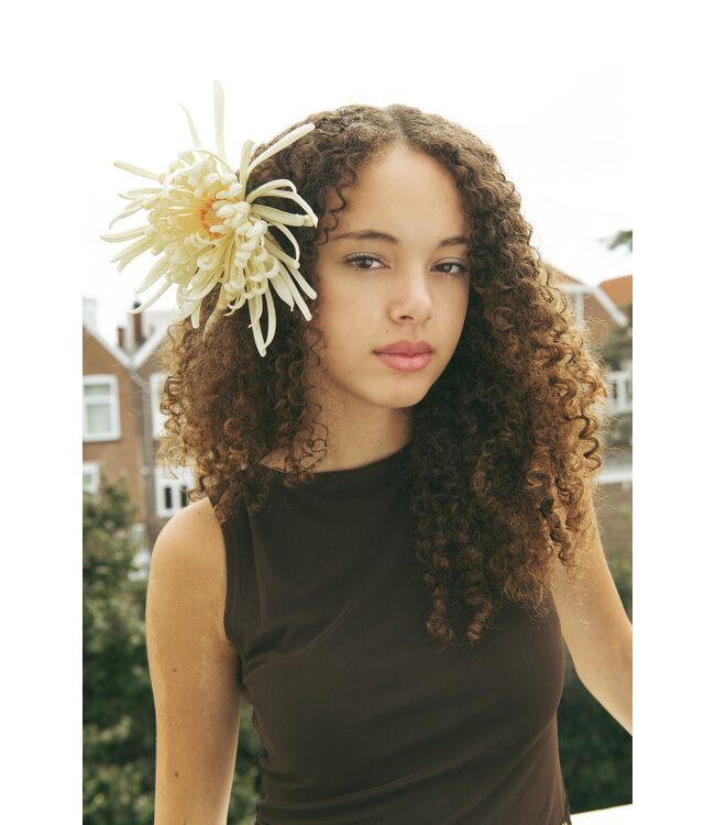 Frankie & Liberty Zomer top meisjes - bruin - Sadee