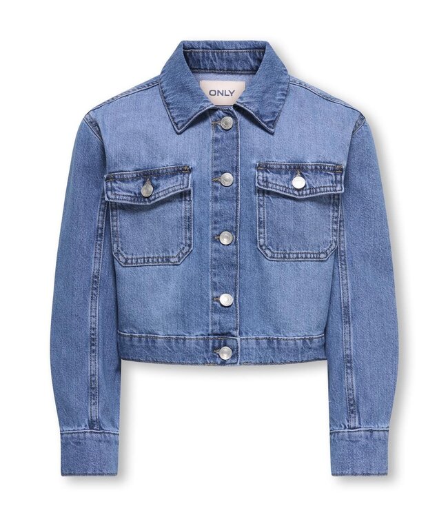 Kids ONLY zomer spijkerjasje meisjes - blauw - Koglumi