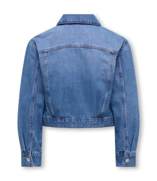 Kids ONLY zomer spijkerjasje meisjes - blauw - Koglumi