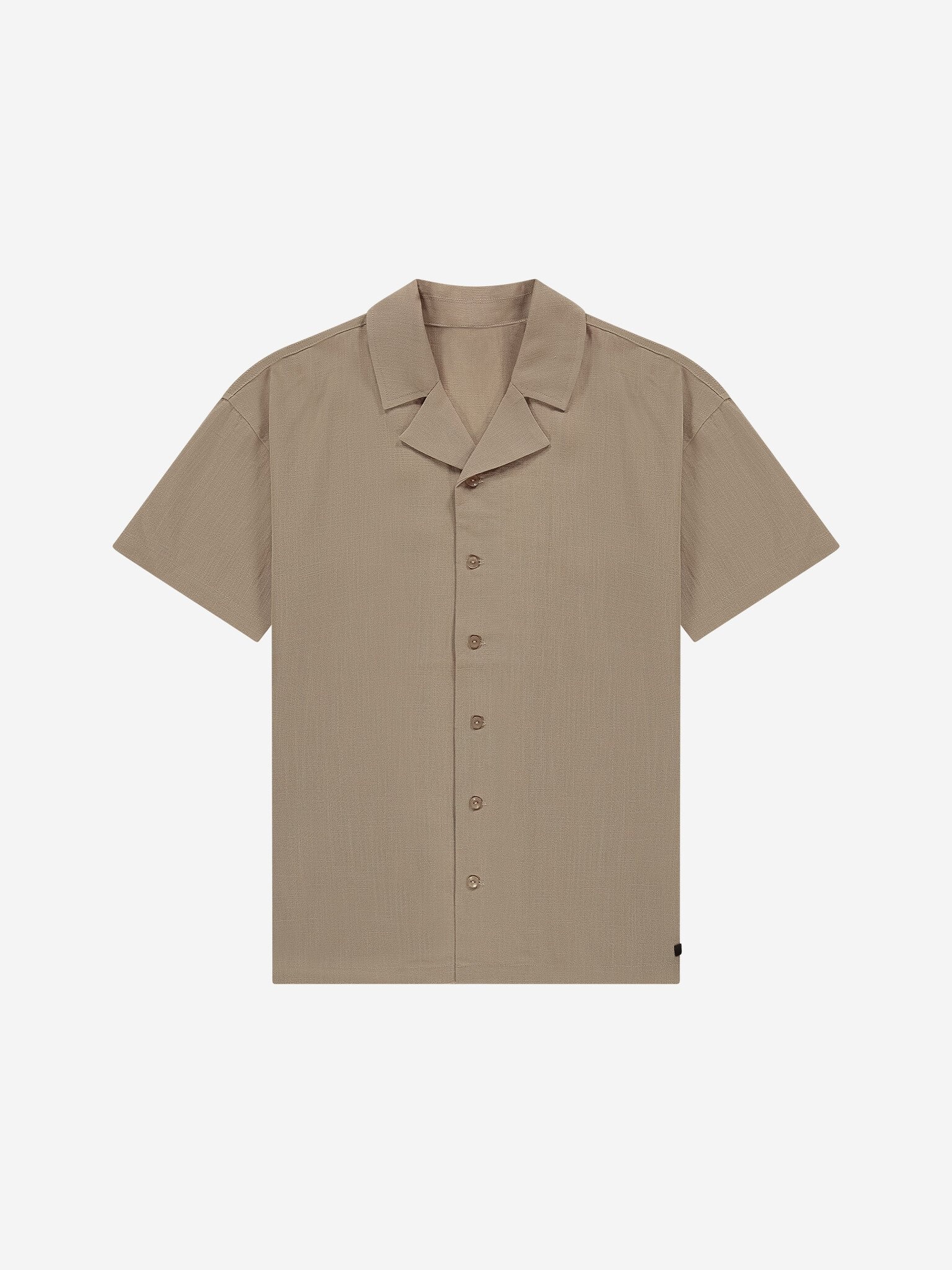 Nik&Nik zomer shirt jongens - taupe - Luis afbeelding