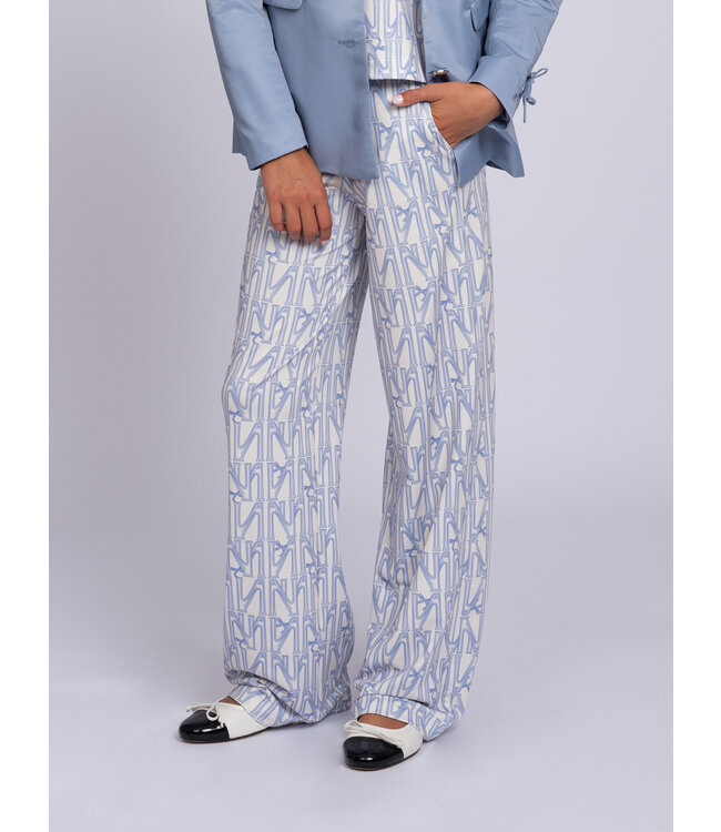 Nik&Nik zomer broek meisjes - neutral, bow - Aalicia