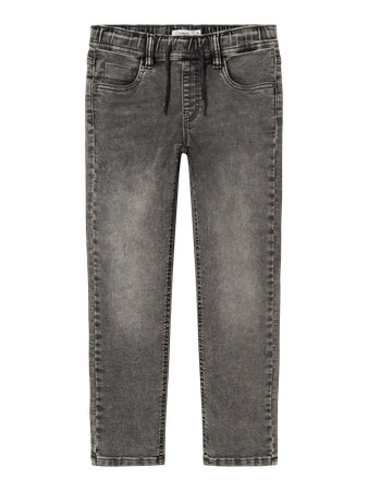 Name it zomer jeans broek jongens - medium grijs - slim fit - NkmRyan afbeelding