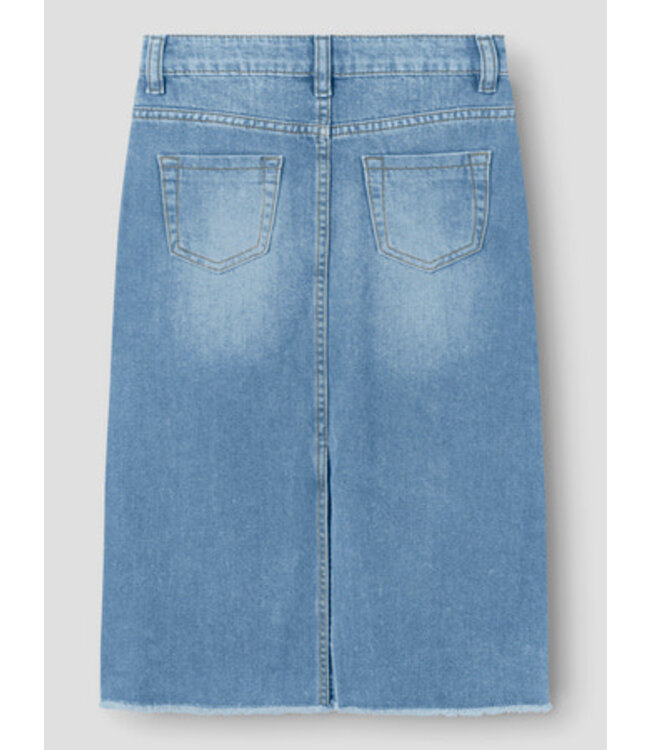 Name it zomer jeans rok lang - licht blauw denim - NkfKat