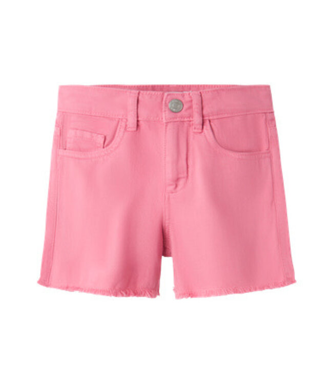Name it zomer short meisjes - paars - NkfRose - mom fit