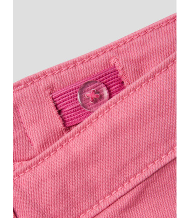 Name it zomer short meisjes - paars - NkfRose - mom fit