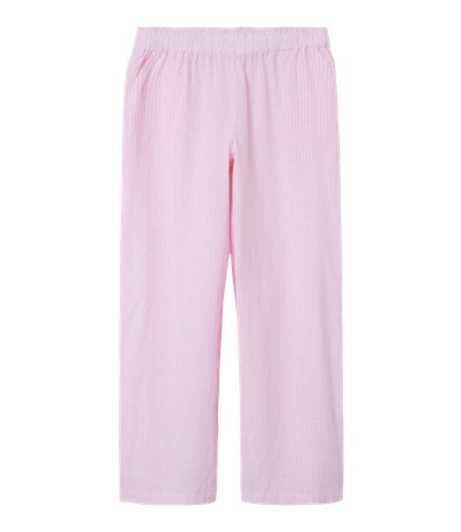 Name it zomer broek meisjes - roze - NknJela - wide leg fit