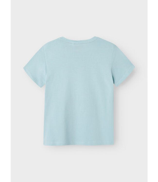 Name it zomer korte mouw t-shirt jongens - blauw - regular fit - NkmKurth