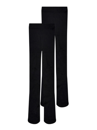 Kids ONLY winter panty meisjes - zwart - KogSaga - 2-pack afbeelding