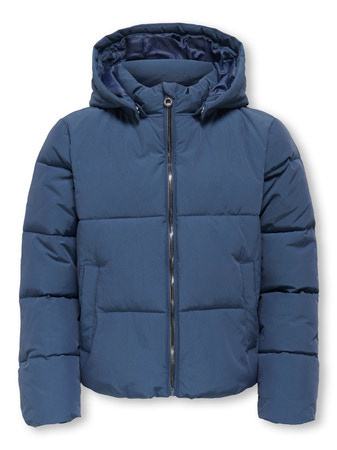 Kids ONLY winter winterjas meisjes - blauw - KogDolly - puffer afbeelding