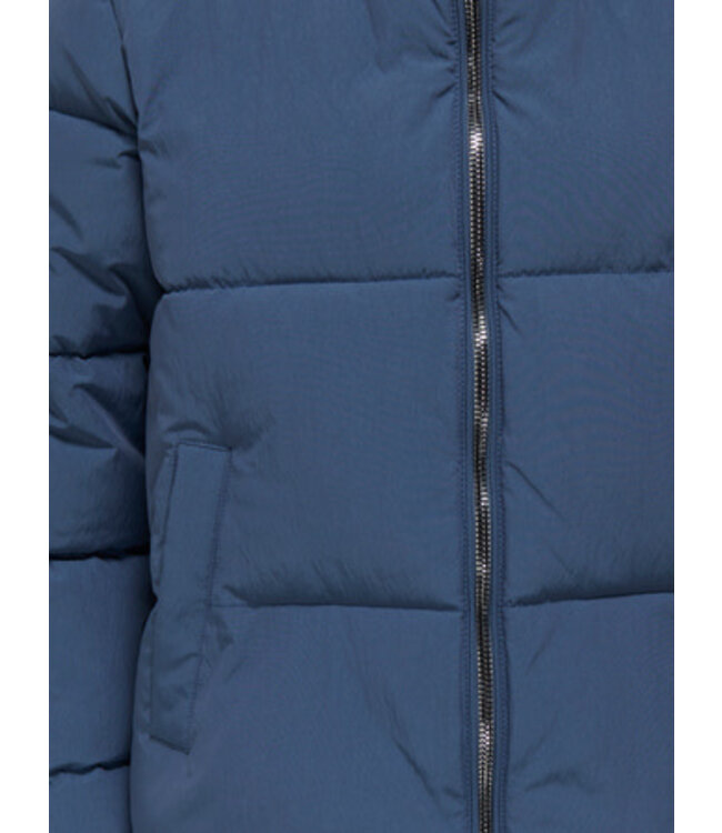 Kids ONLY winter winterjas meisjes - blauw - KogDolly - puffer