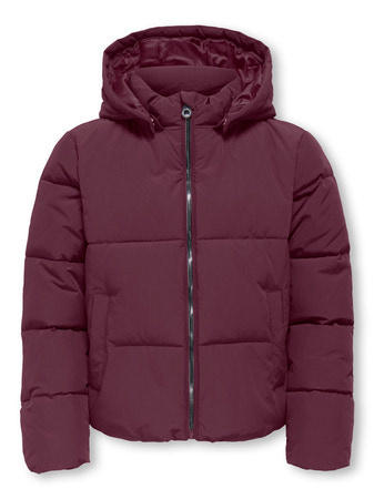 Kids ONLY winter winterjas meisjes - paars - KogDolly - puffer afbeelding
