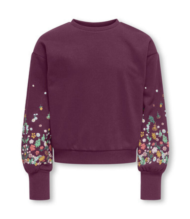 Kids ONLY winter sweater meisjes - paars - KogBrooke - regular fit
