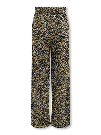 Kids ONLY winter broek meisjes - zwart - KogPoptrash - loose fit afbeelding