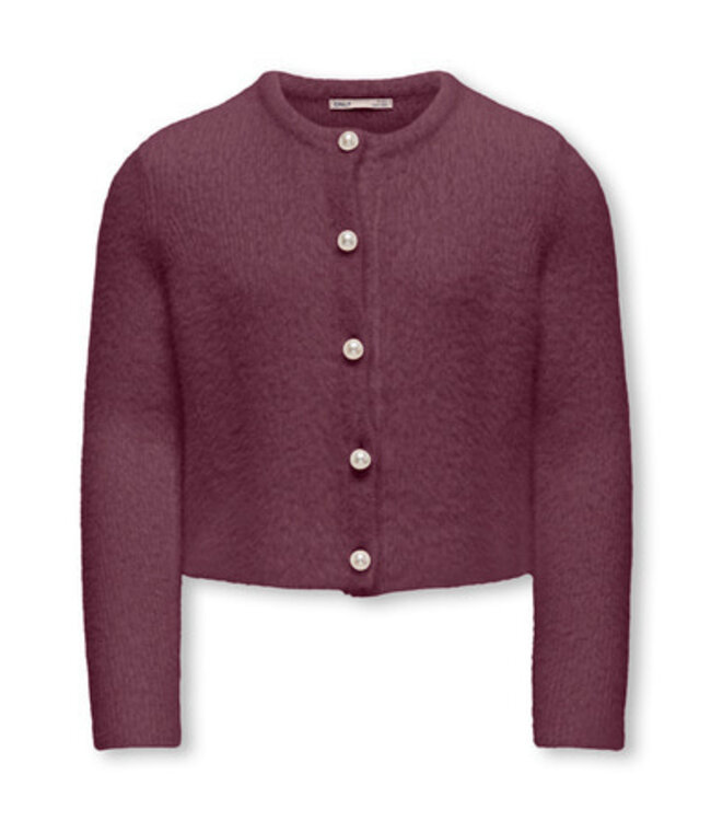 Kids ONLY winter vest meisjes - paars - KogPiumo - regular fit