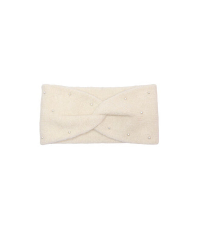 Kids ONLY winter hoofdband meisjes - wit - KogChyna - gebreid