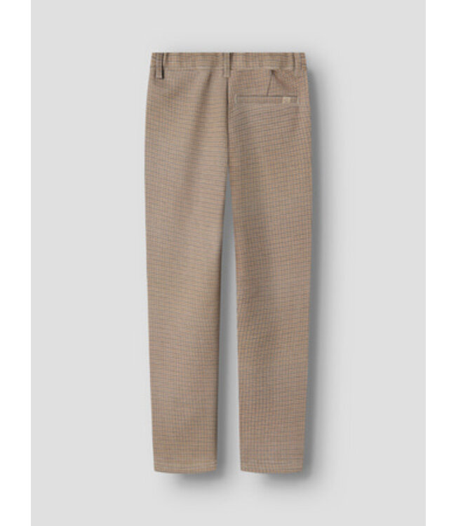 Name it winter broek jongens - bruin - xslim fit - NkmSilas