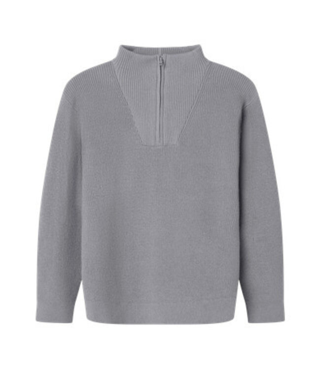 Name it winter sweater jongens - grijs - gebreid - NkmNesolle