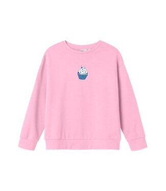 Name it winter sweater meisjes - roze - relaxed fit - NkfNeatas