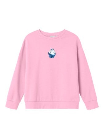 Name it winter sweater meisjes - roze - relaxed fit - NkfNeatas afbeelding