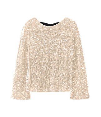 Name it winter blouse meisjes - goud - regular fit - NkfRusitta