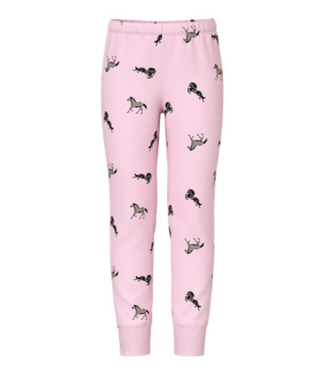 Name it winter pyjama meisjes - roze - NkfNightset