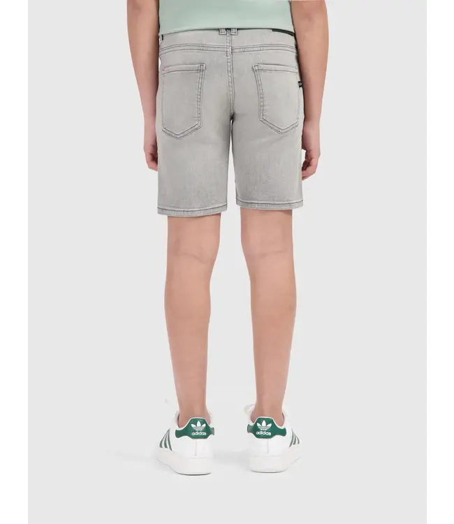 Ballin Zomer jeans short jongens - licht grijs - Jaxx - regular fit