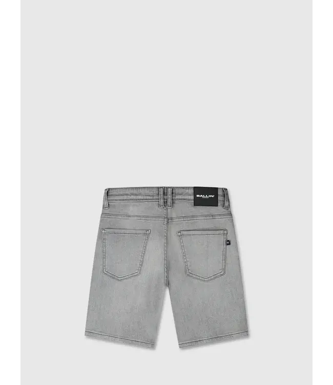 Ballin Zomer jeans short jongens - licht grijs - Jaxx - regular fit