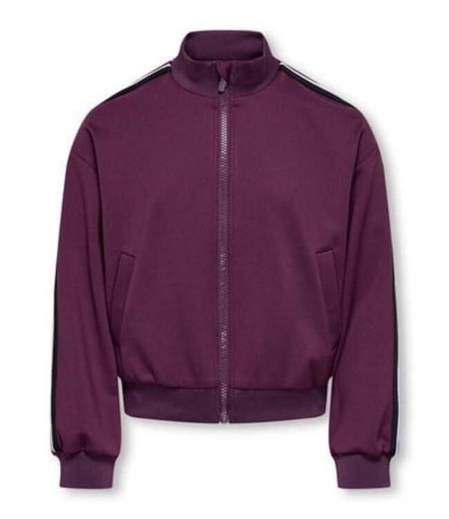 Kids ONLY winter track jacket meisjes - paars - KogWarm