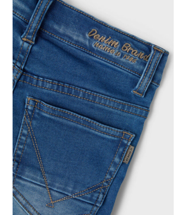 Name it winter jeansbroek jongens - blauw - xslim fit - NkmTheo