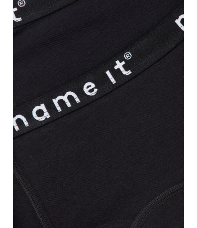 Name it winter ondergoed meisjes - zwart - 2p hipster - NkfHipster