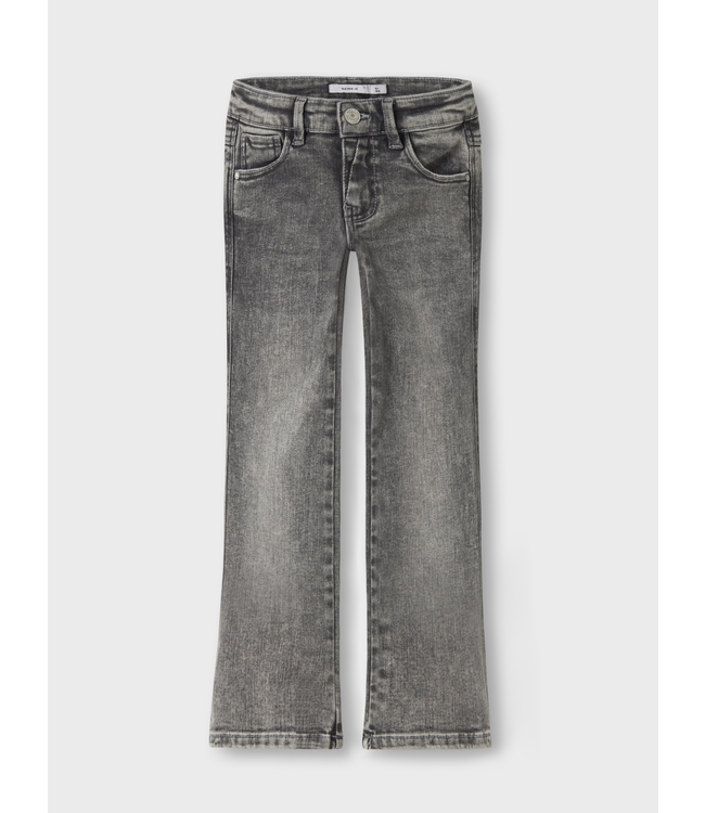 Name it winter jeansbroek meisjes - grijs - bootcut fit - NkfPolly