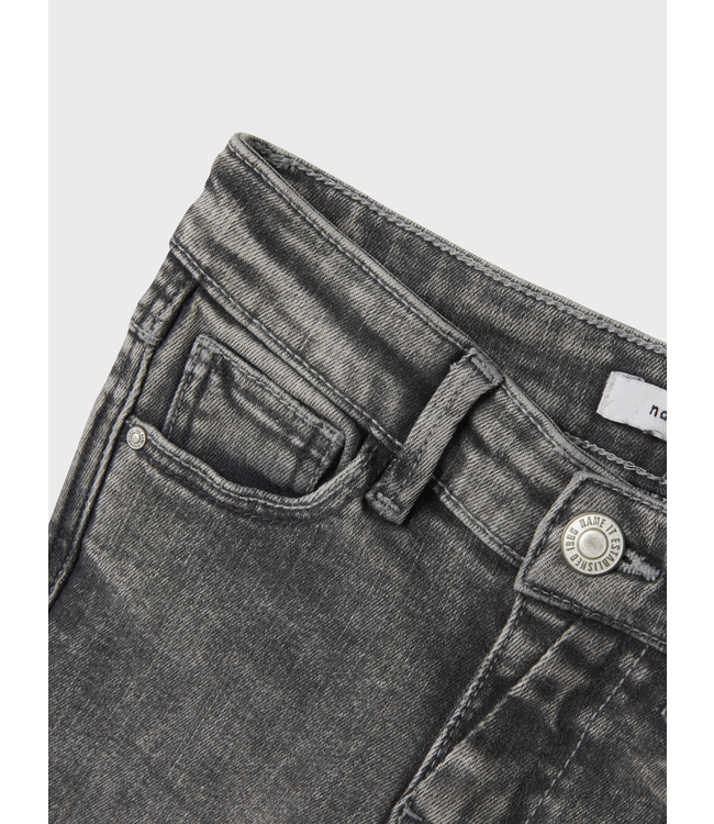 Name it winter jeansbroek meisjes - grijs - bootcut fit - NkfPolly