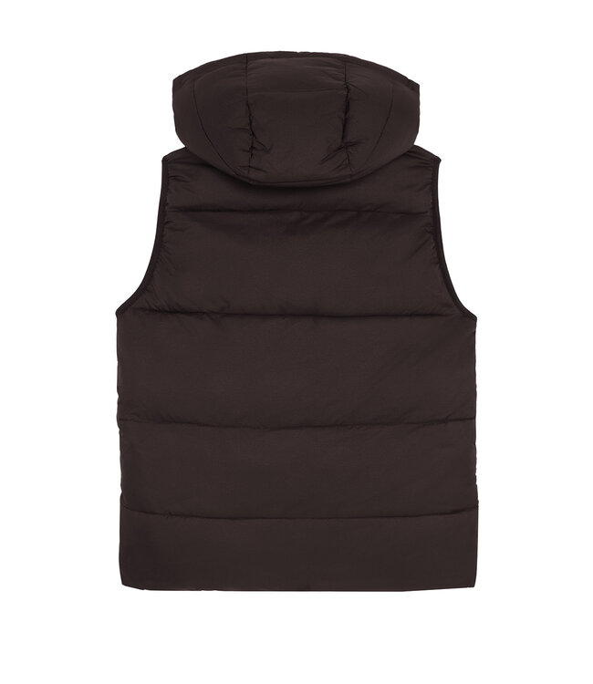 Lyle & Scott winter gilet jongens - zwart - gewatteerd