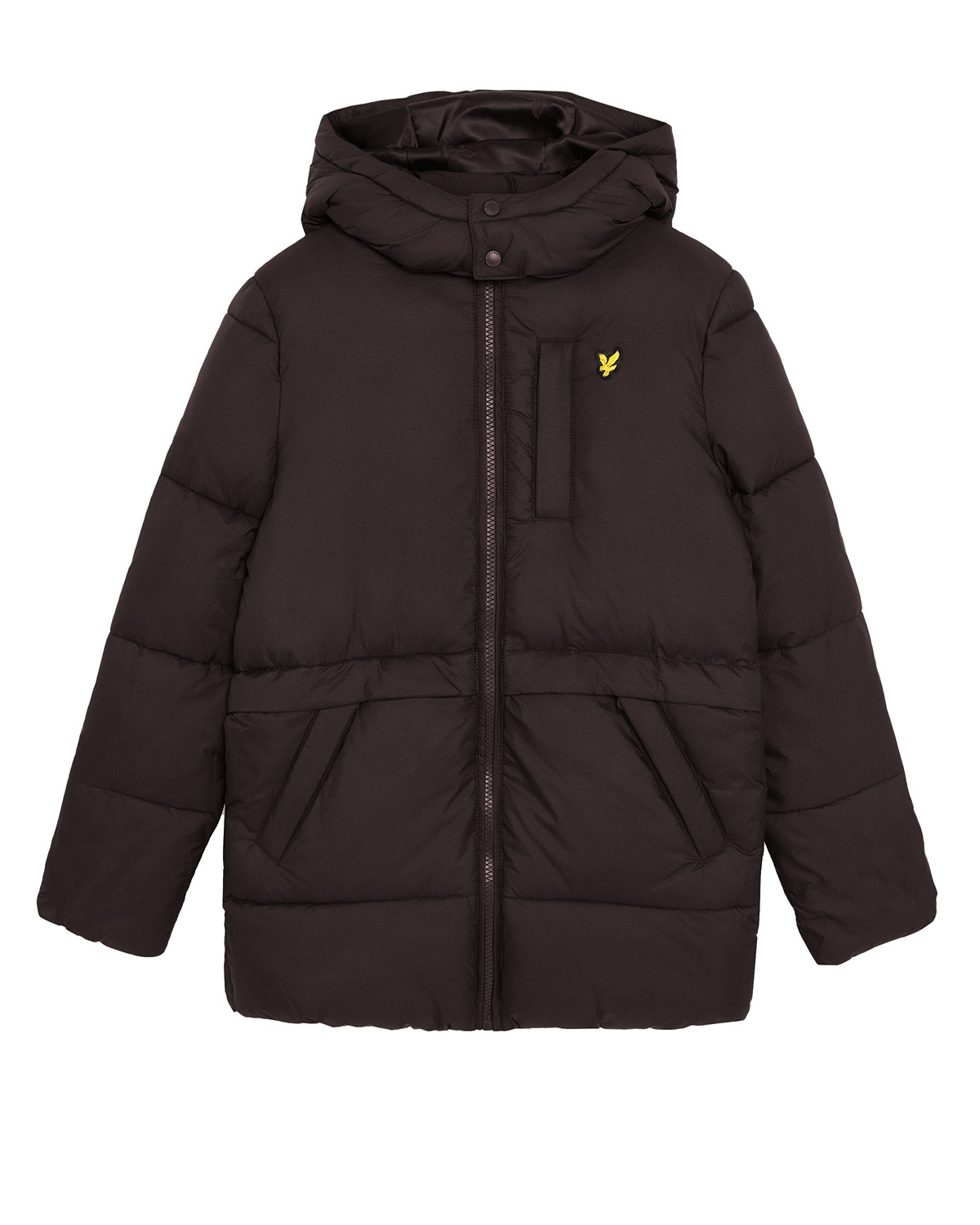 Lyle & Scott winter winterjas jongens - zwart - puffer, gewatteerd afbeelding