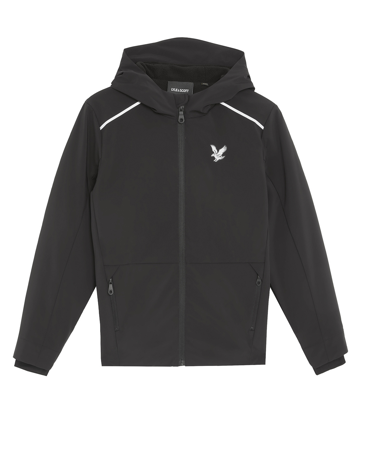 Lyle & Scott winter winterjas jongens - zwart - gewatteerd afbeelding