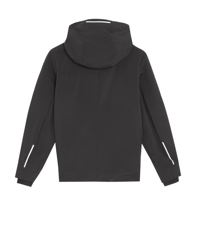 Lyle & Scott winter winterjas jongens - zwart - gewatteerd