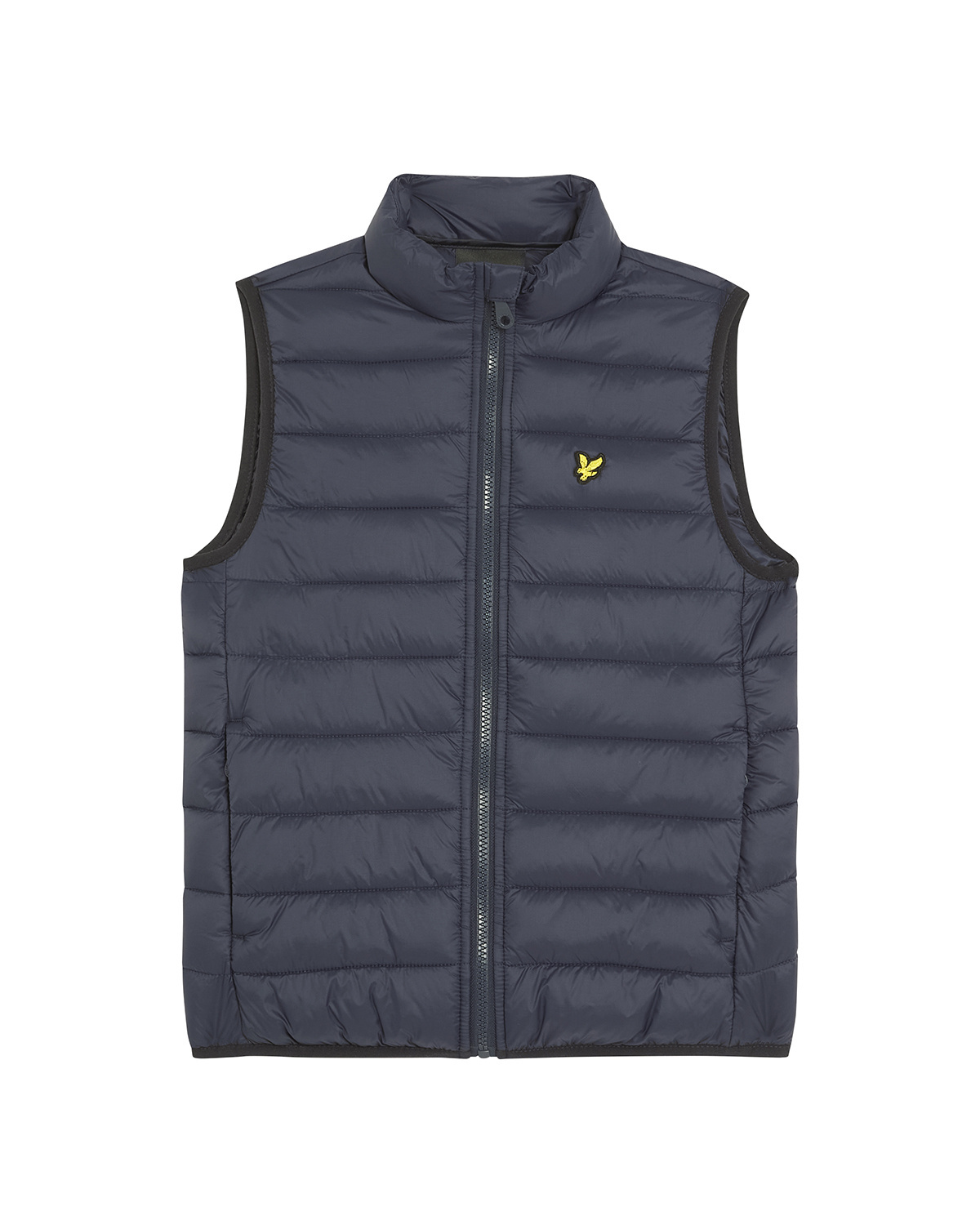 Lyle & Scott winter gilet jongens - donker navy blauw - gewatteerd afbeelding