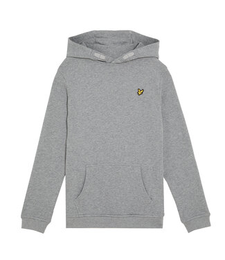 Lyle & Scott winter hoodie jongens - licht grijs