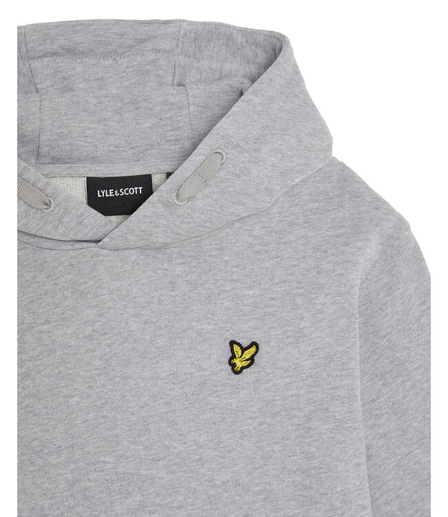 Lyle & Scott winter hoodie jongens - licht grijs