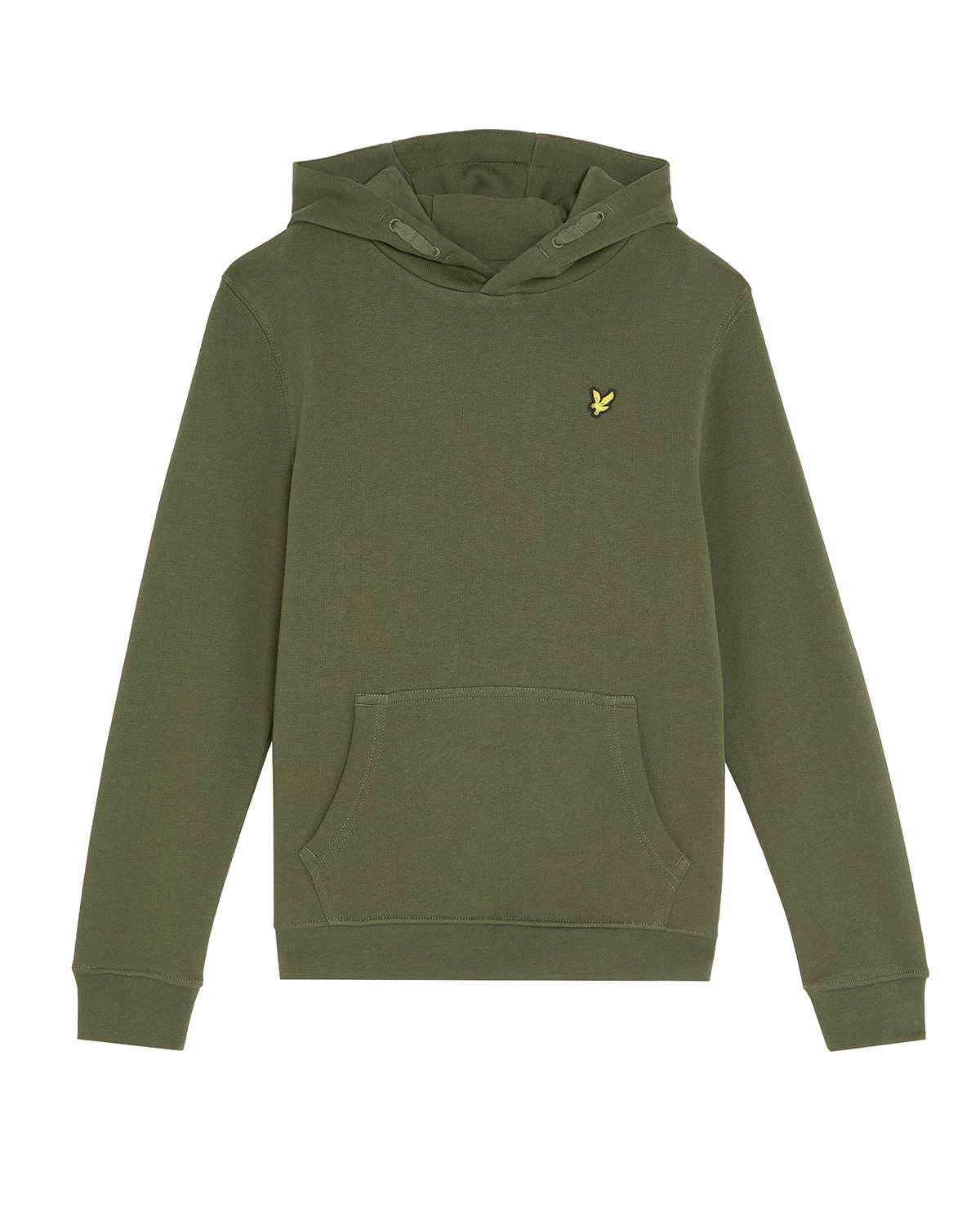 Lyle & Scott winter hoodie jongens - donker groen afbeelding