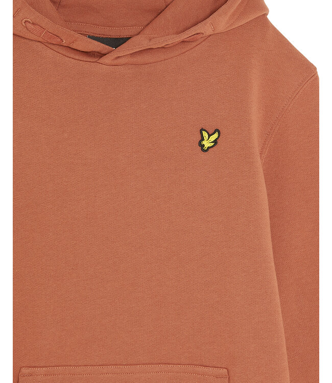 Lyle & Scott winter hoodie jongens - oranje