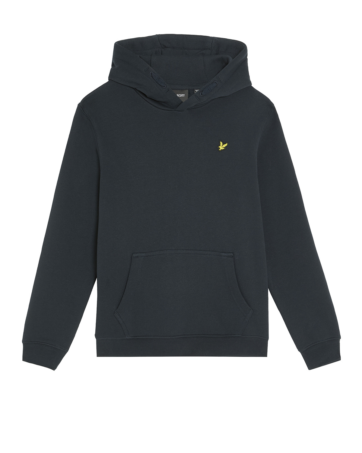 Lyle & Scott winter hoodie jongens - donker navy blauw - brush afbeelding