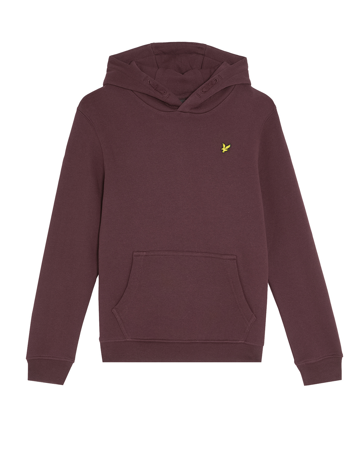 Lyle & Scott winter hoodie jongens - rood - brush afbeelding