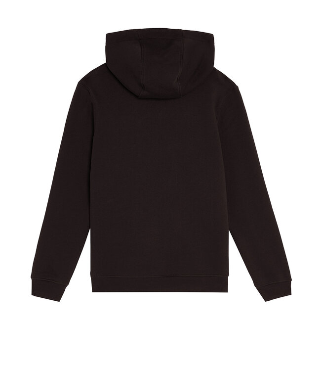 Lyle & Scott winter hoodie jongens - zwart - brush