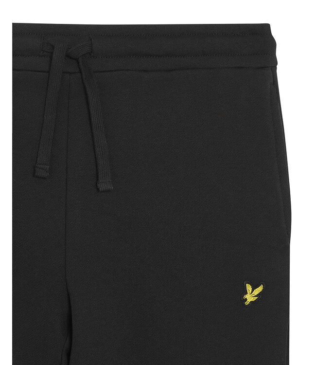 Lyle & Scott winter sweat broek jongens - zwart - brush