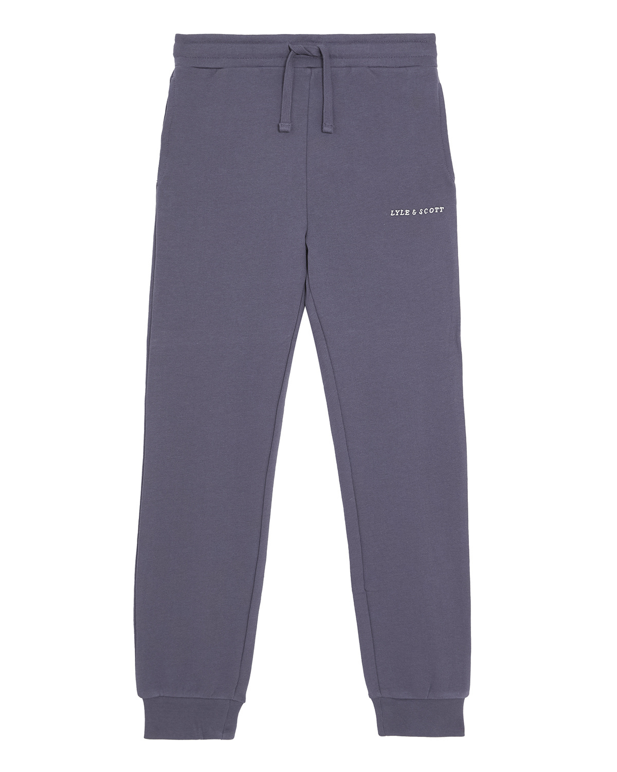 Lyle & Scott winter sweat broek jongens - donker blauw - Script - geborduurd afbeelding