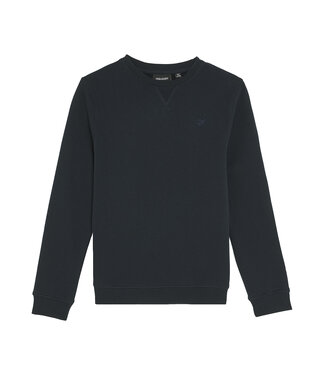 Lyle & Scott winter sweater jongens - donker navy blauw - Tonal