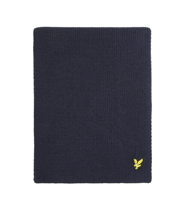 Lyle & Scott winter sjaal jongens - donker navy blauw