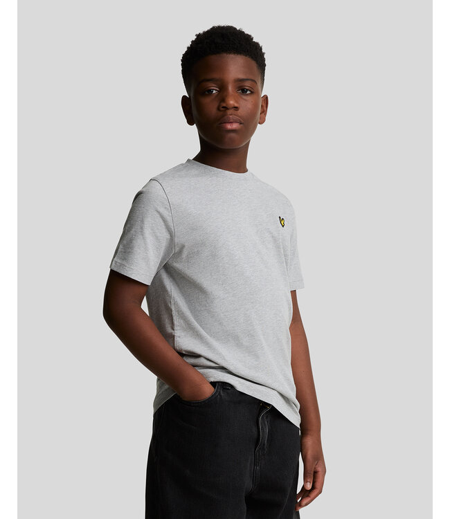 Lyle & Scott winter t-shirt jongens - licht grijs